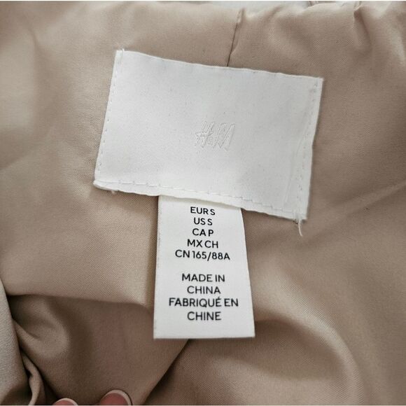 Womens Plaid Jacket in Blue and Tan - Picture 4 of 7